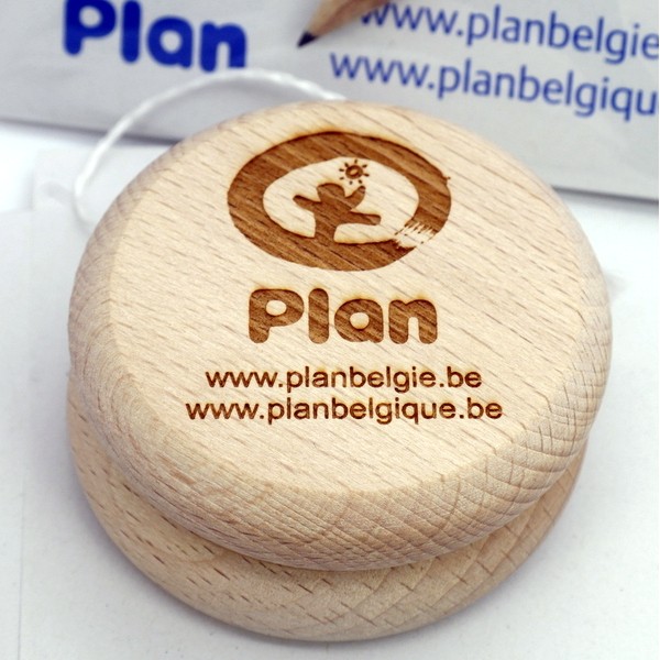 Wooden yoyo - beech wood - birch - FSC 100%